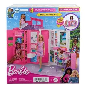 Mattel Barbie Getaway House with Pink and Blue